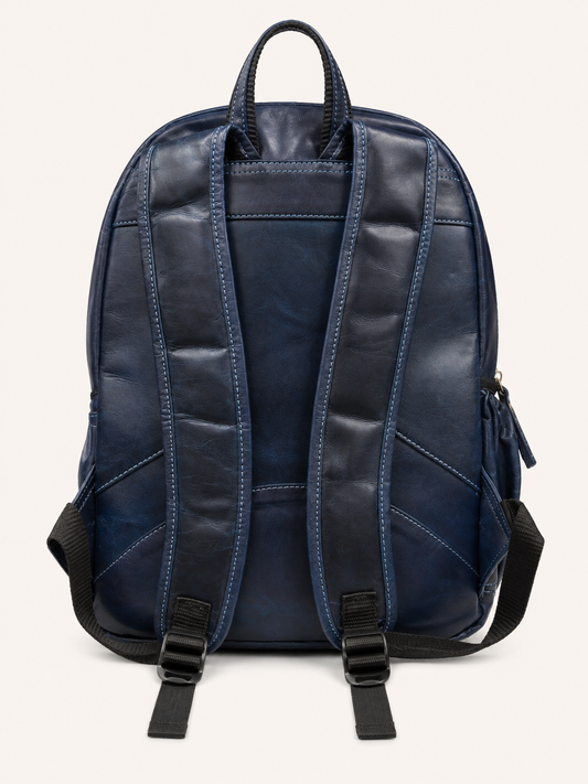 Premium Genuine Leather Laptop Backpack for Men & Women