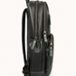 Premium Genuine Leather Laptop Backpack - Dark Green