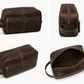 Premium Leather Grooming Bag