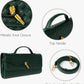 Braided PU Leather Clutch Bag - Green