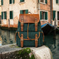 Vintage Canvas & Leather Backpack – Green
